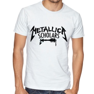 Tricou metallica formație heavy metal logo