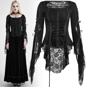 Bluza gotica black rose - Img 6