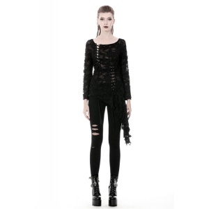 Bluza gotica dark punk amoret - Img 4
