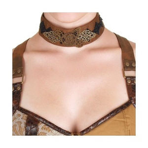 Choker steampunk