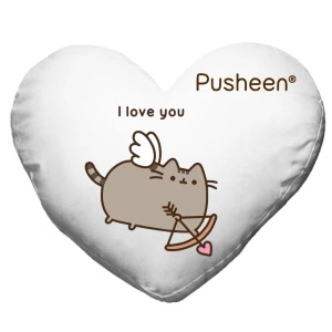 Perna inima cat pusheen cupidon