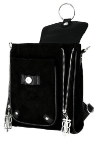 Rucsac gotic negru circe - Img 7