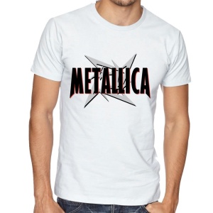 Tricou metallica formație heavy metal