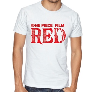Tricou one piece movie red