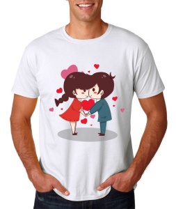 TRICOU PERSONALIZAT VALENTINE'S DAY