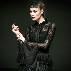 Bluza gotica fleur de lys - Img 2