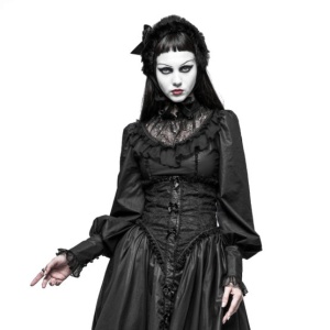 Bluza gotica neagra melissa