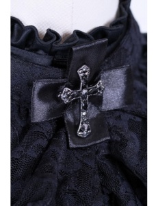 Camasa neagra gotica lolita winona - Img 5