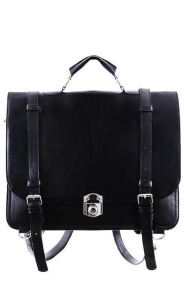 Geanta neagra clasica messenger - Img 3