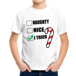 TRICOU COPII MESAJ DE CRACIUN