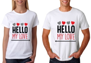 TRICOU CUPLU MY LOVE