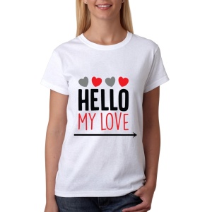 TRICOU HELLO MY LOVE