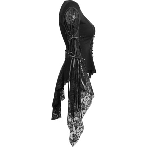 Bluza gotica black rose - Img 8