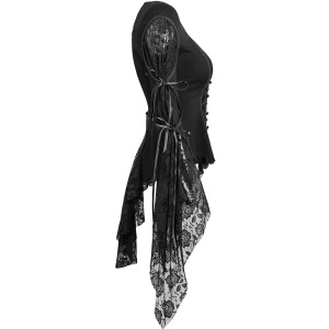 Bluza gotica black rose - Img 8