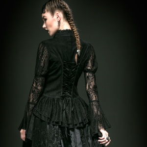Bluza gotica fleur de lys - Img 3