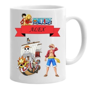 Cana one piece cu nume Alex