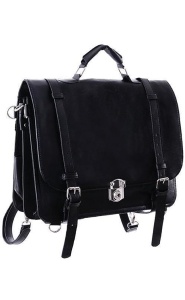 Geanta neagra clasica messenger - Img 4