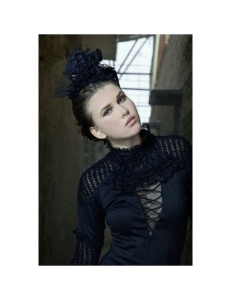 Palarie gotica black sailing ship - Img 4