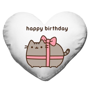 Perna inima cat pusheen happy birthday