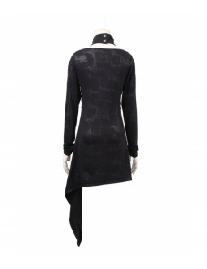 Rochie neagra gotica serpent - Img 7