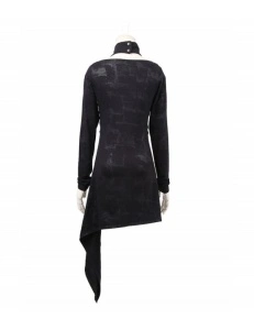 Rochie neagra gotica serpent - Img 7