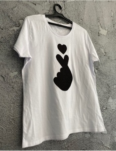 Tricou love kpop glitter - Img 2