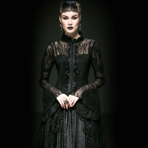 Bluza gotica fleur de lys - Img 4