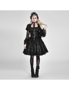 Bluza gotica lolita black dust - Img 4