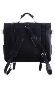 Geanta neagra clasica messenger - Img 5