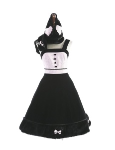 Rochie lolita pink bunny