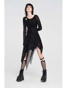 Rochie neagra rock terror - Img 10