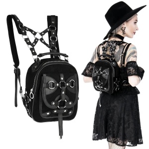 Rucsac gotic negru bellatrix
