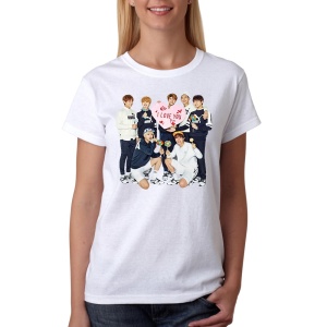 TRICOU BTS LOVE K-POP