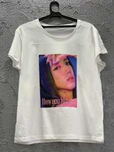 TRICOU CU JISOO BLACKPINK