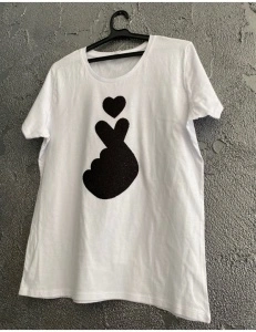 Tricou love kpop glitter - Img 3