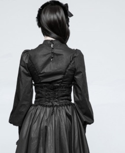 Bluza gotica neagra melissa - Img 4