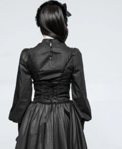 Bluza gotica neagra melissa - Img 4