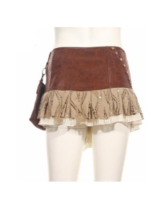 Fusta steampunk maro abigale - Img 7