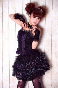 Fusta tutu lolita rainbow