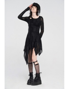 Rochie neagra rock terror - Img 5