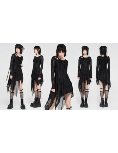 Rochie neagra rock terror - Img 11