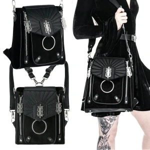 Rucsac gotic negru circe
