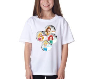 TRICOU COPII DISNEY PRINCESS 01