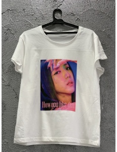TRICOU CU JISOO BLACKPINK - Img 2