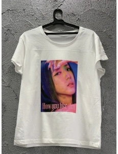 TRICOU CU JISOO BLACKPINK - Img 2