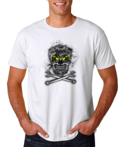 TRICOU MACHINE SKULL