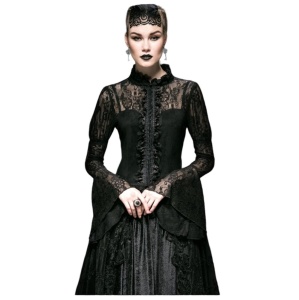 Bluza gotica fleur de lys - Img 6