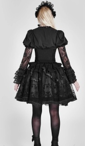 Bluza gotica lolita black dust - Img 3