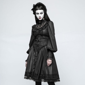Bluza gotica neagra melissa - Img 5
