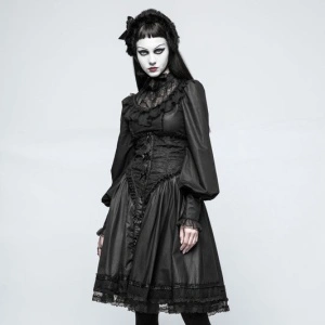 Bluza gotica neagra melissa - Img 5